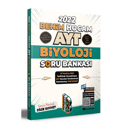 Benim Hocam 2022 AYT Biyoloji Soru Bankası