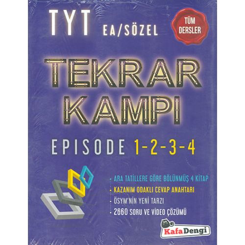KafaDengi TYT Tüm Dersler Tekrar Kampı (EA-Sözel)