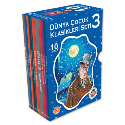 Dünya Çocuk Klasikleri Seti-3 10 Kitap Biom Yayınları