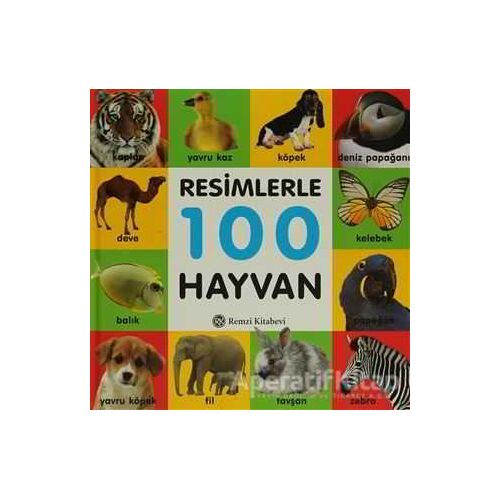 Resimlerle 100 Hayvan - Kolektif - Remzi Kitabevi