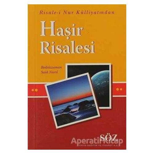 Haşir Risalesi (Mini Boy) - Bediüzzaman Said-i Nursi - Söz Basım Yayın