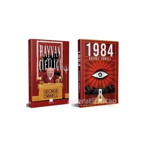 George Orwell Seti (2 Kitap Takım) - George Orwell - Parana Yayınları
