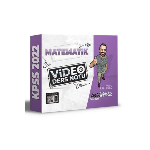 HocaWebde 2022 KPSS Matematik Video Ders Notu