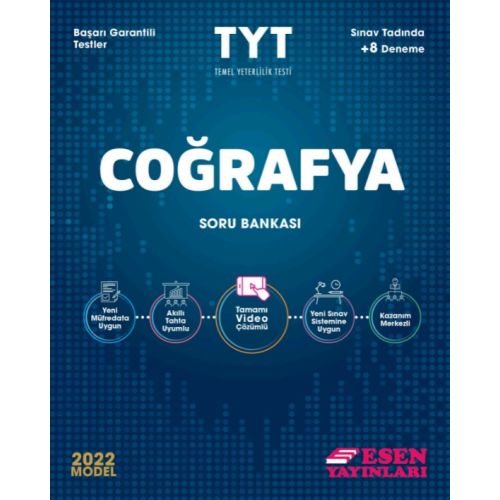 Esen 2022 TYT Coğrafya Soru Bankası