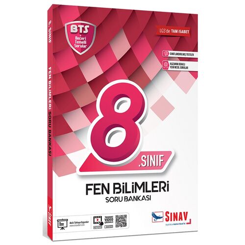 Sınav 8. Sınıf LGS Fen Bilimleri BTS Soru Bankası