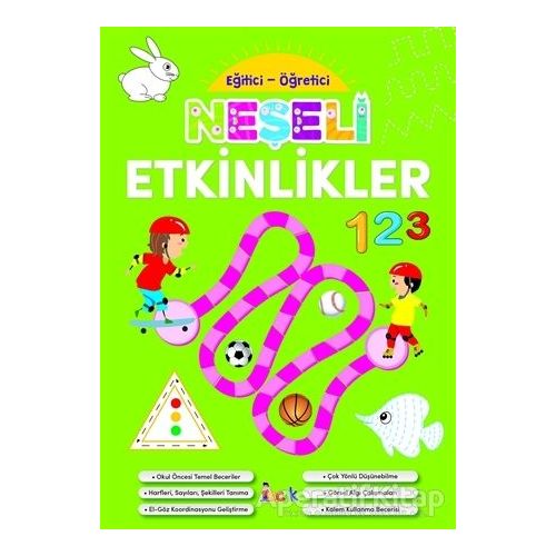 Neşeli Etkinlikler - Eğitici-Öğretici - Kolektif - Bıcırık Yayınları