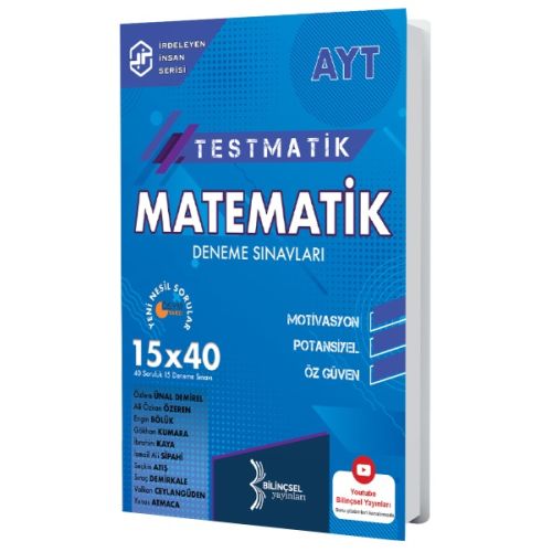 Bilinçsel AYT Testmatik Matematik Deneme Sınavları