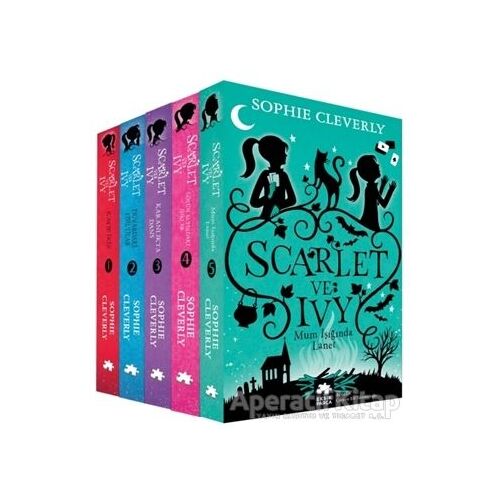 Scarlet ve Ivy 5 Kitaplık Set - Sophie Cleverly - Eksik Parça Yayınları