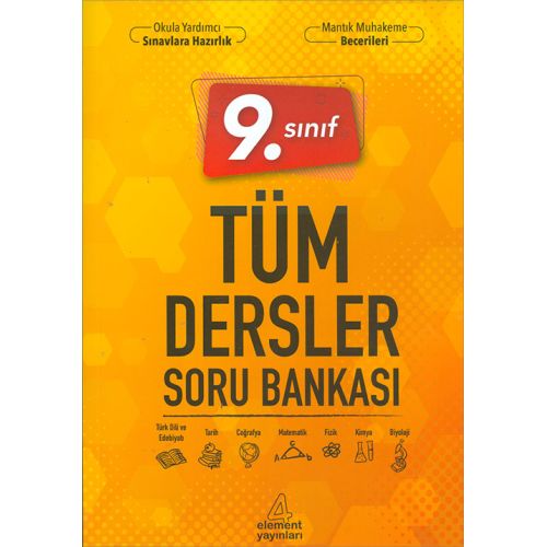 9. Sınıf Tüm Dersler Soru Bankası 4 Element Yayınları