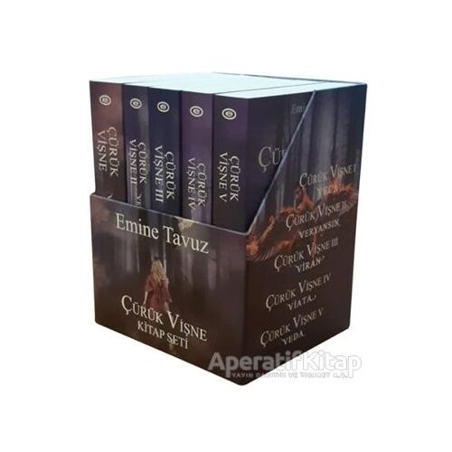 Çürük Vişne Beş Kitaplık Kutulu Set - Emine Tavuz - Epsilon Yayınevi