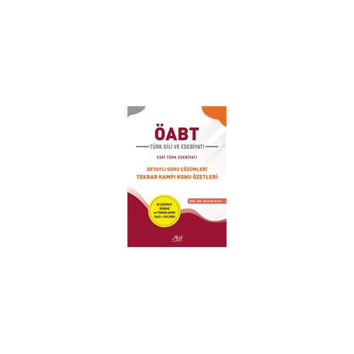 ÖABT Türk Dili ve Edebiyatı Detaylı Soru Çözümleri Tekrar Kampı Konu Özetleri Aktif Yayınevi