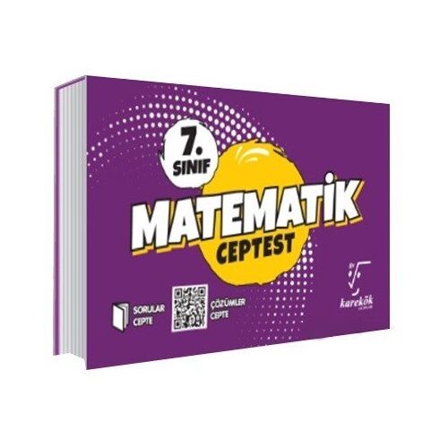 Karekök 7. Sınıf Matematik Cep Test