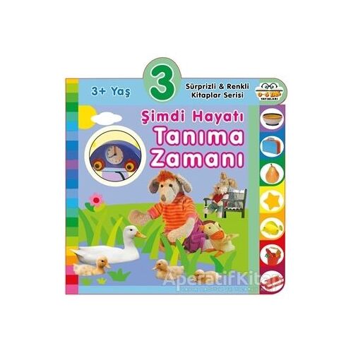 3+ Yaş Şimdi Hayatı Tanıma Zamanı - Kolektif - 0-6 Yaş Yayınları