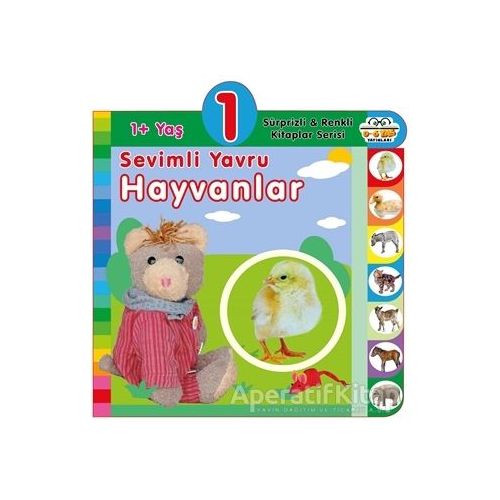 1+ Yaş Sevimli Yavru Hayvanlar - Kolektif - 0-6 Yaş Yayınları