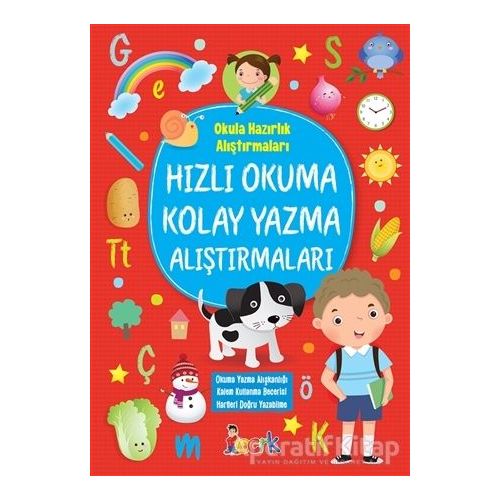 Hızlı Okuma Kolay Yazma Alıştırmaları - Tuba Öztürk - Bıcırık Yayınları