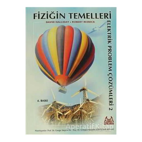 Fiziğin Temelleri Elektrik Problem Çözümleri 2 - David Halliday - Arkadaş Yayınları