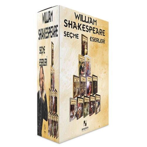 William Shakespeare 12 Kitap Set - Anonim Yayınları