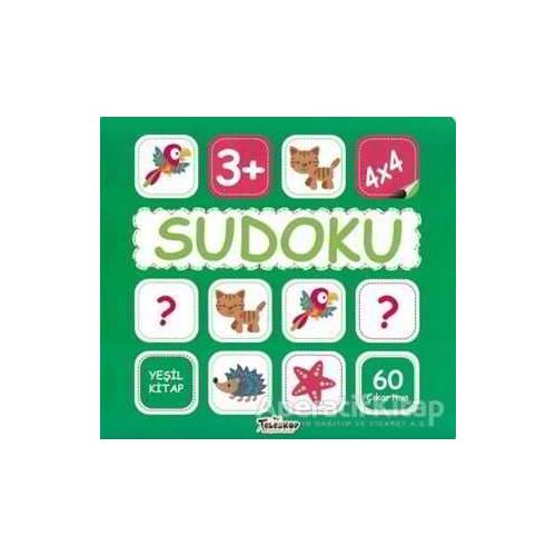 Sudoku 4x4 - Yeşil Kitap - Kolektif - Teleskop Popüler Bilim