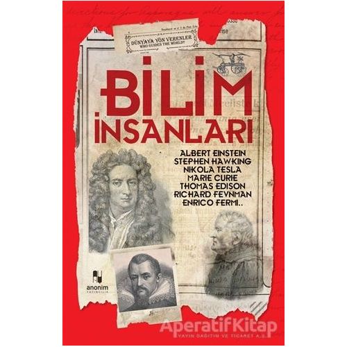 Bilim İnsanları - Muhammet Cüneyt Özcan - Anonim Yayıncılık