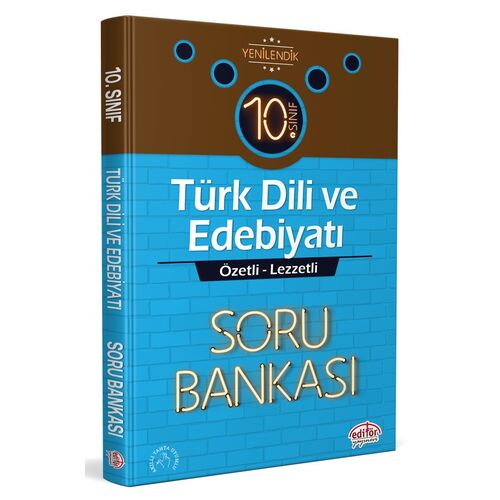 Editör 10. Sınıf Türk Dili ve Edebiyatı Özetli Lezzetli Soru Bankası