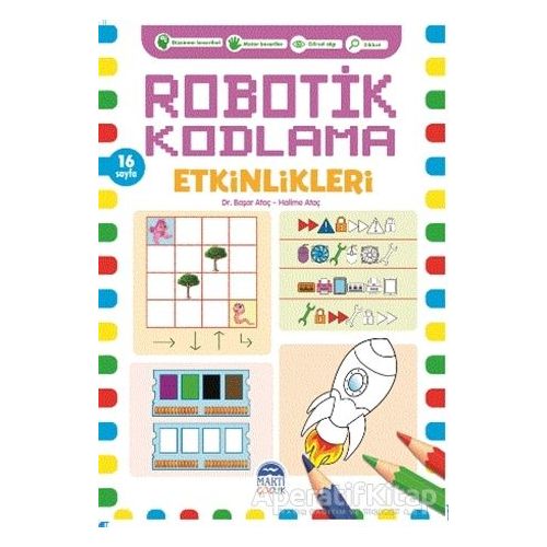 Robotik Kodlama Etkinlikleri - 3 - Başar Ataç - Martı Çocuk Yayınları