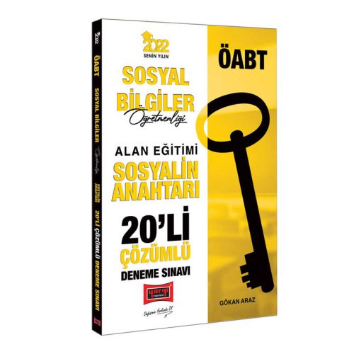 Yargı 2022 ÖABT Sosyal Bilgiler Öğretmenliği Sosyalin Anahtarı Çözümlü 20’li Deneme