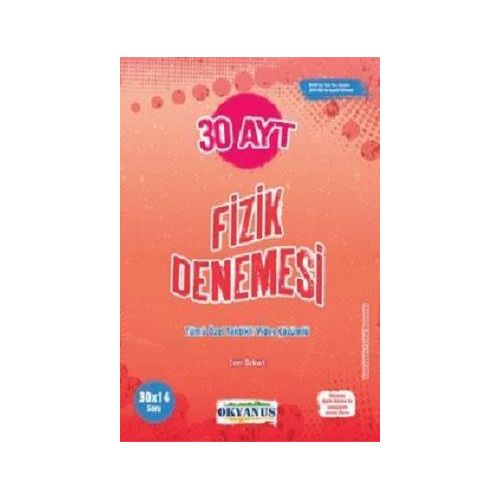 Okyanus AYT Fizik 30 Denemeleri