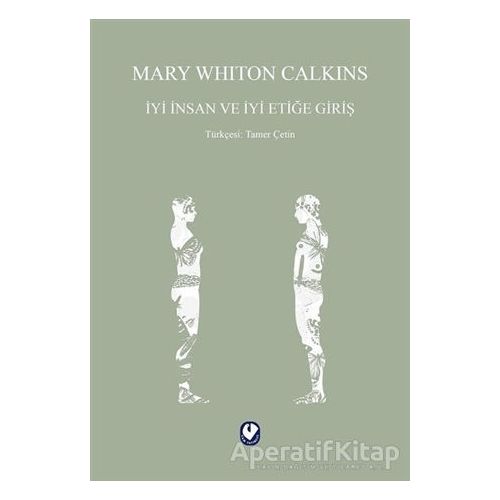 İyi İnsan ve İyi Etiğe Giriş - Mary Whiton Calkins - Cem Yayınevi