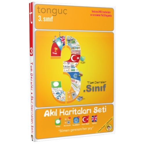 Tonguç Akademi 3. Sınıf Akıl Haritaları Seti