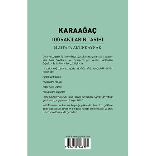 Karaağaç Oğrakların Tarihi - Mustafa Altınkaynak - Maviçatı Yayınları