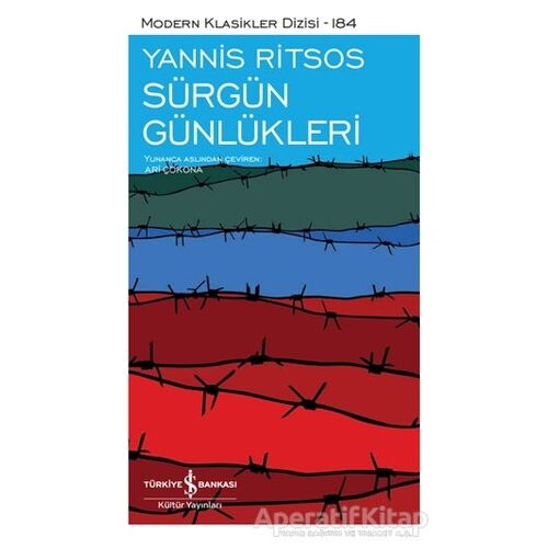 Sürgün Günlükleri - Yannis Ritsos - İş Bankası Kültür Yayınları