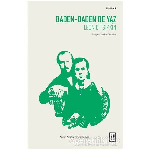 Baden-Badende Yaz - Leonid Tsipkin - Ketebe Yayınları