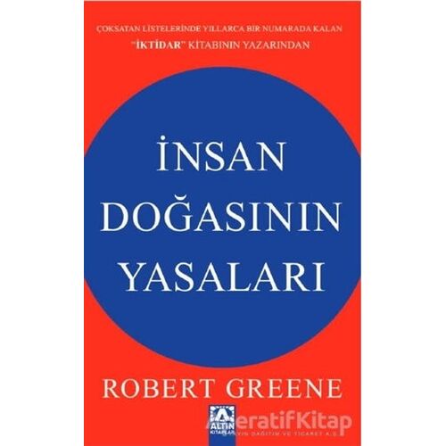 İnsan Doğasının Yasaları - Robert Greene - Altın Kitaplar