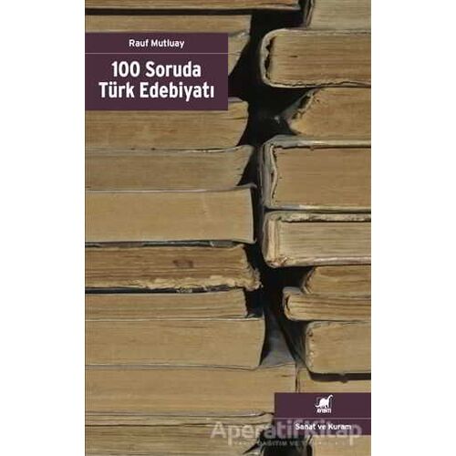 100 Soruda Türk Edebiyatı - Rauf Mutluay - Ayrıntı Yayınları