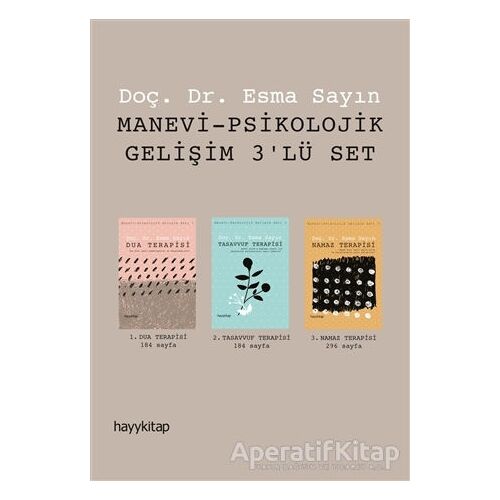 Manevi-Psikolojik Gelişim 3lü Set - Esma Sayın - Hayykitap