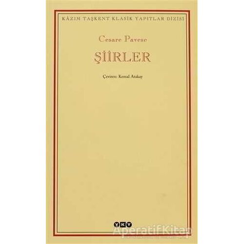 Şiirler / Cesare Pavese - Cesare Pavese - Yapı Kredi Yayınları