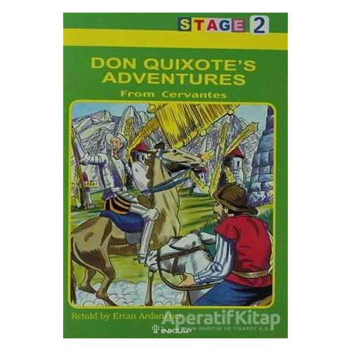 Don Quixote’s Adventures Stage 2 - Miguel de Cervantes Saavedra - İnkılap Kitabevi