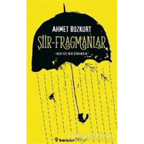 Şiir - Fragmanlar - Ahmet Bozkurt - İnkılap Kitabevi