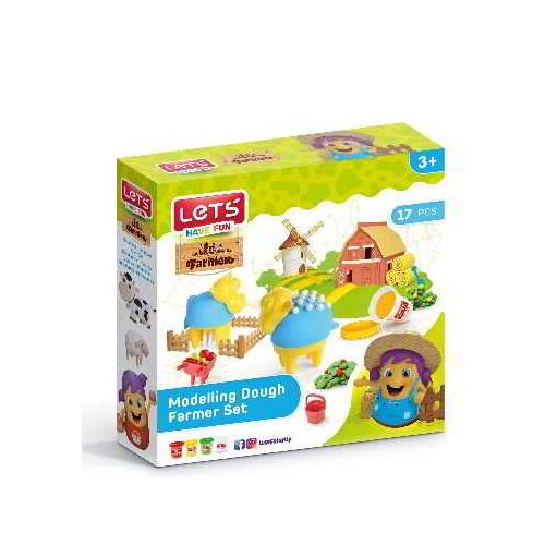 Lets Oyun Hamuru Çiftlik Seti L9007