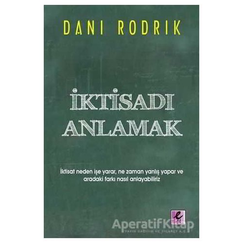 İktisadı Anlamak - Dani Rodrik - Efil Yayınevi
