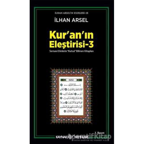 Kur’an’ın Eleştirisi 3 - İlhan Arsel - Kaynak Yayınları