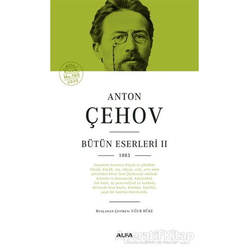 Anton Çehov Bütün Eserleri 2 - Anton Pavloviç Çehov - Alfa Yayınları