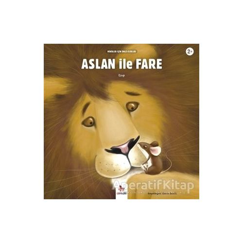 Aslan ile Fare - Minikler İçin Ünlü Eserler - Ezop - Almidilli