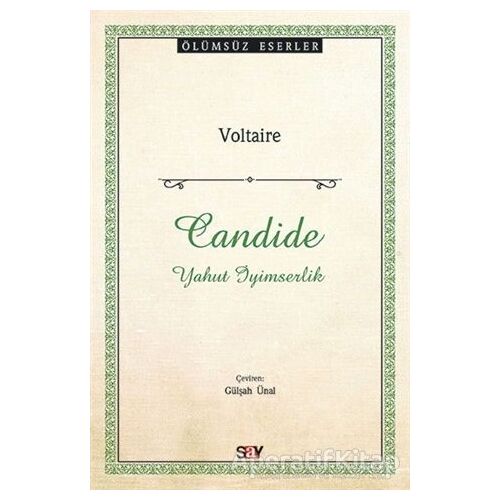 Candide - Voltaire - Say Yayınları