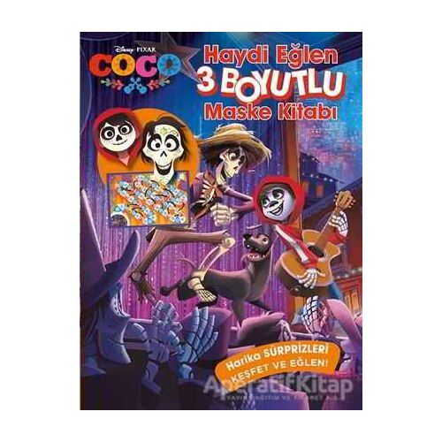 Disney Coco Haydi Eğlen 3 Boyutlu Maske Kitabı - Kolektif - Doğan Egmont Yayıncılık