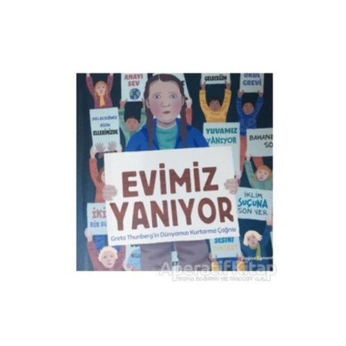 Evimiz Yanıyor - Jeanette Winter - Doğan Egmont Yayıncılık