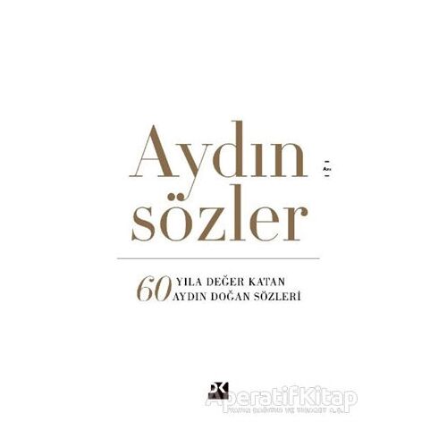 Aydın Sözler - Kolektif - Doğan Kitap