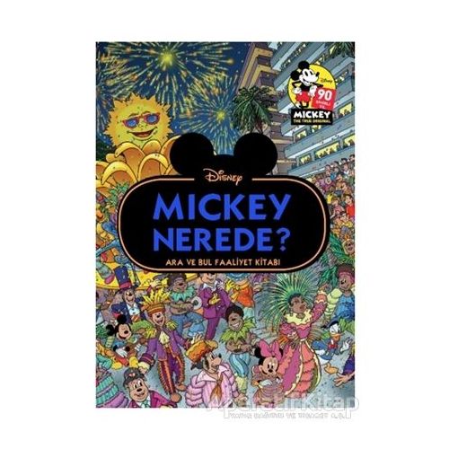 Disney Mickey Nerede? Ara ve Bul Faaliyet Kitabı - Kolektif - Doğan Egmont Yayıncılık
