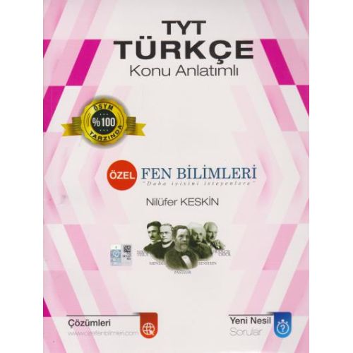 TYT Türkçe Konu Anlatımlı Özel Fen Bilimleri