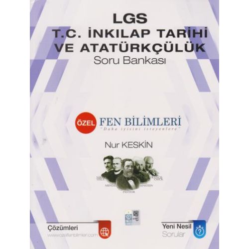 LGS T.C. İnkılap Tarihi ve Atatürkçülük Soru Bankası Özel Fen Bilimleri